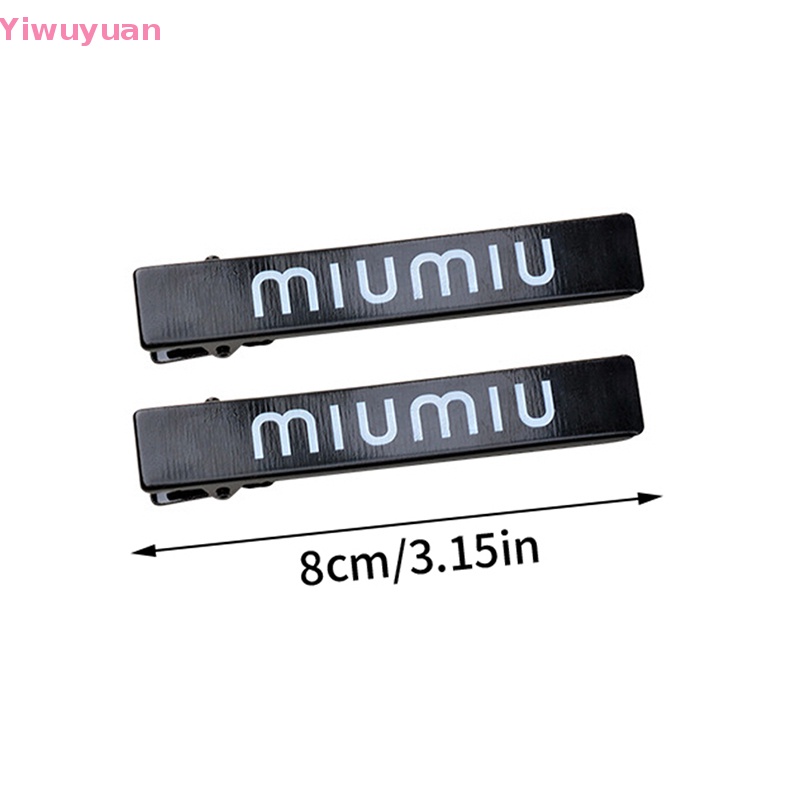 Kẹp Tóc Kim Loại Chữ Thời Trang Cho Nữ