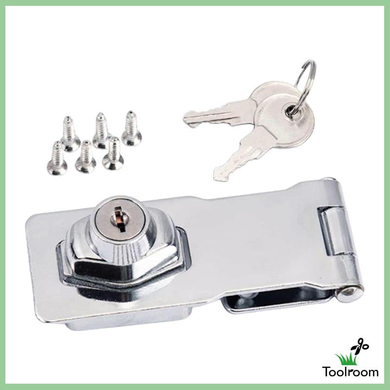 Ổ Khóa Cửa Tủ / Ngăn Kéo Mạ Cứng Kèm Ốc Vít Tiện Dụng