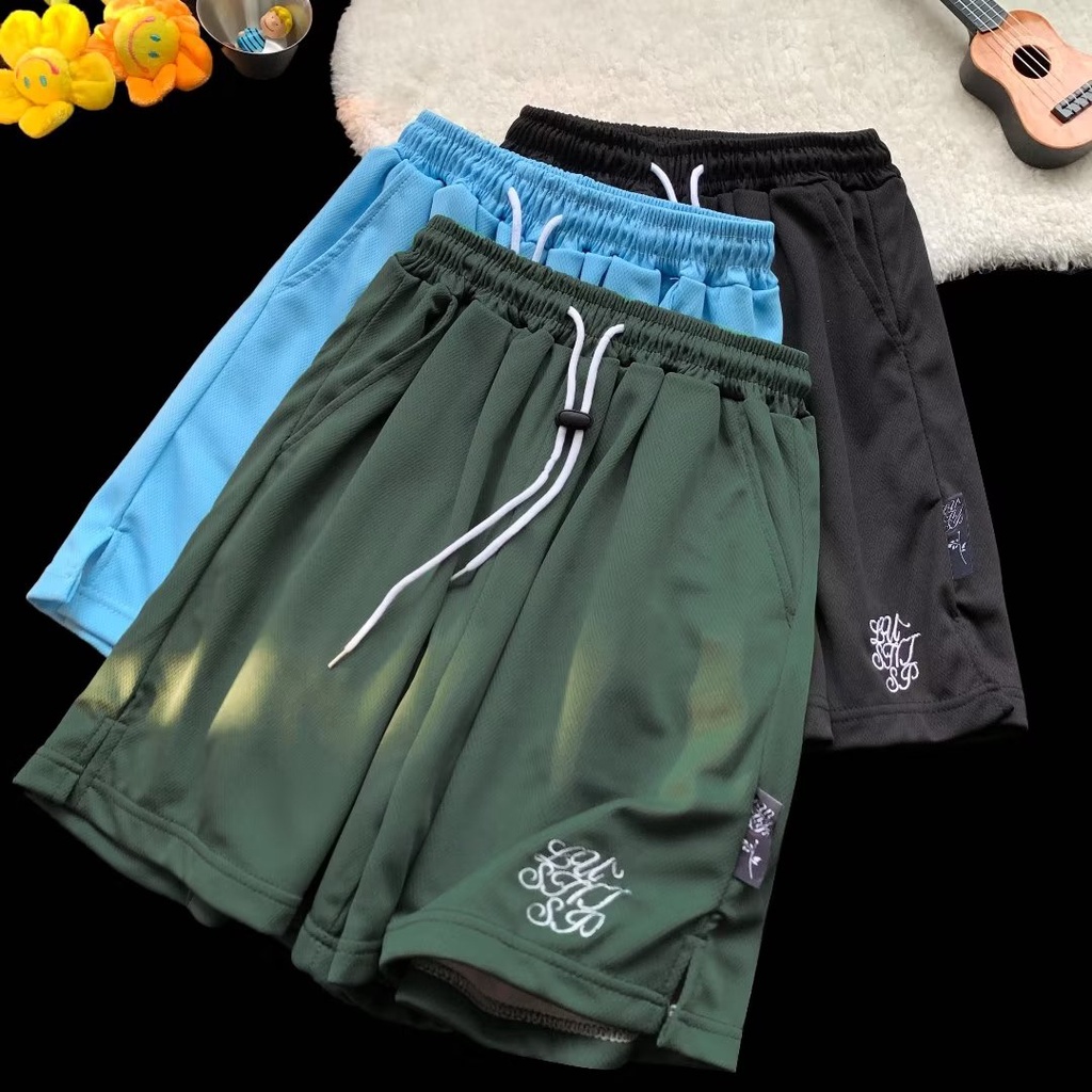 Quần Lửng Mùa Hè Phong Cách Đường Phố Mỹ Kiểu Mới Cho Nam Và Nữ