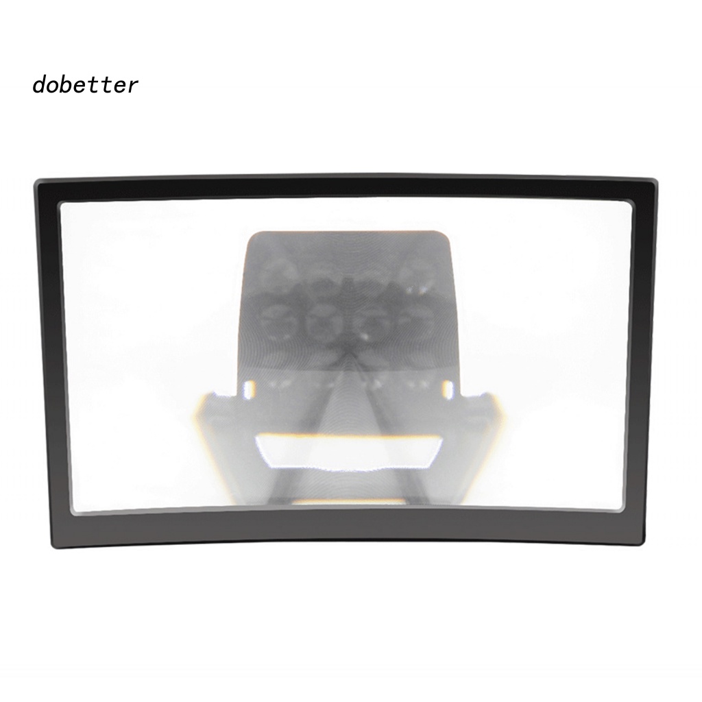 Kính Lúp Phóng Đại Màn Hình Cong 12 Inch 3D Có Thể Gập Lại Cho Điện Thoại Di Động