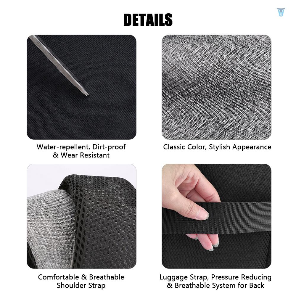 Ba Lô Đựng Laptop 15.6-inch Sức Chứa Lớn Đa Năng Chống Thấm Nước Dành Cho Nam Sinh