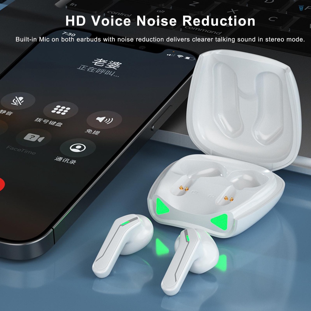 Tai Nghe Nhét Trong Không Dây Tích Hợp Mic BT5.0 Chống Mồ Hôi 300mAh Lenovo XT85 Ốp