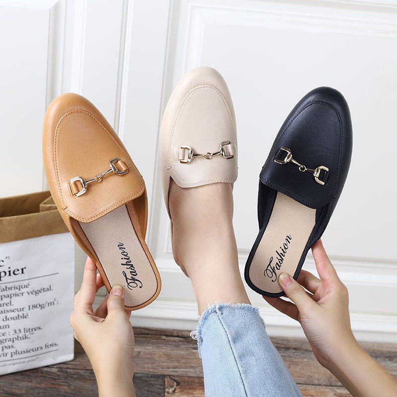Giày Sandal Đế Bằng Dày Dặn Thời Trang 2023 Dành Cho Nữ