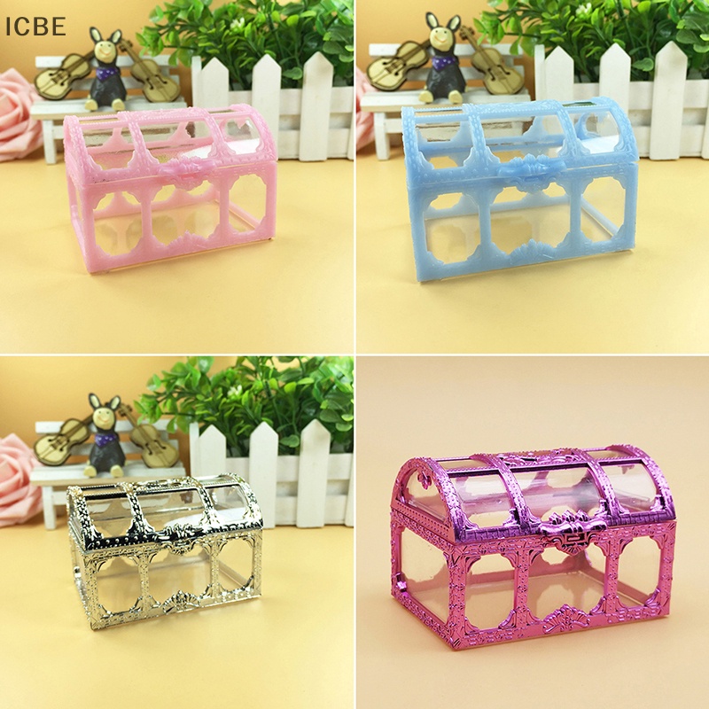 Hộp Đựng Trang Sức Trong Suốt Phong Cách Cướp Biển Cổ Điển