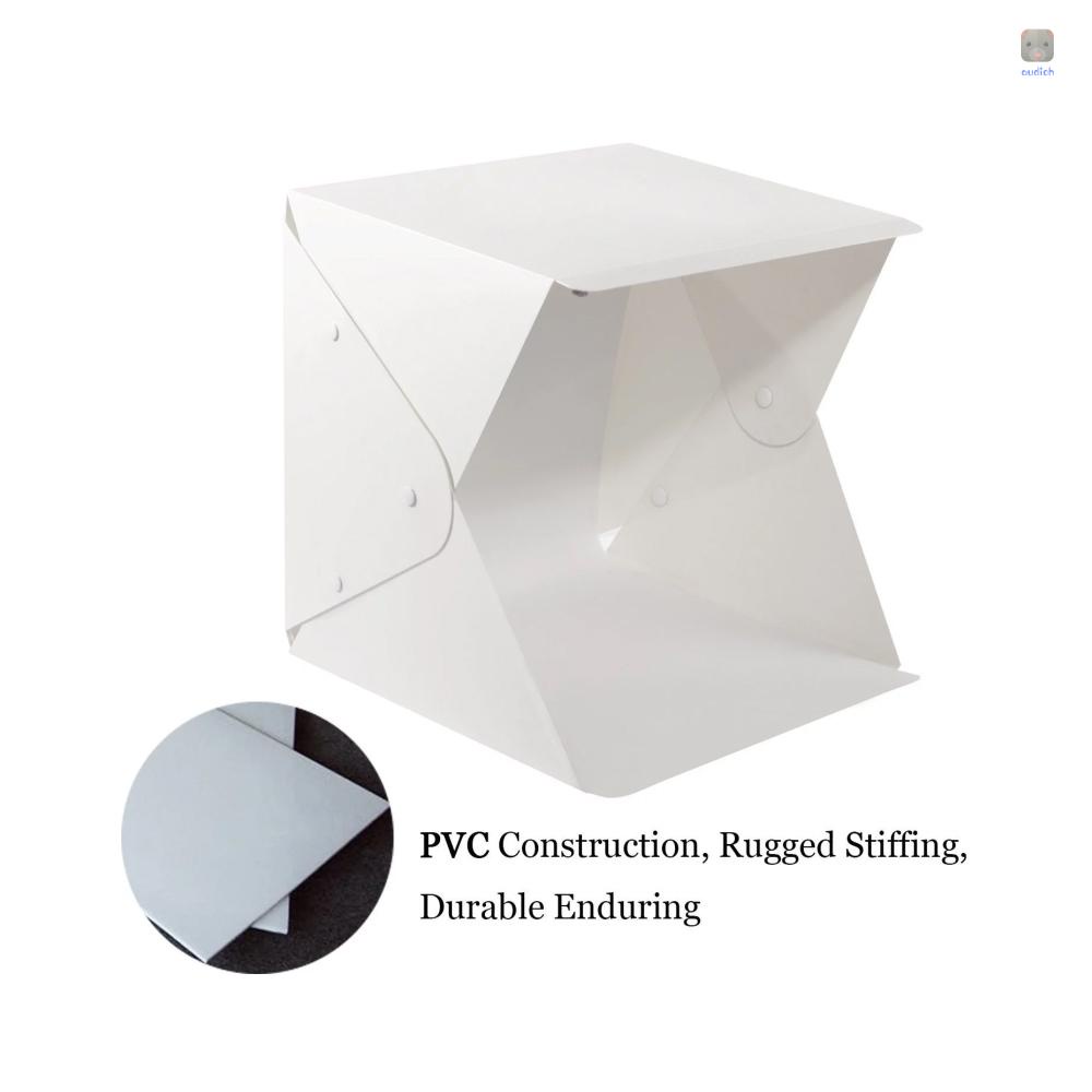 Hộp Chụp Ảnh Mini Mềm Mại Có Đèn LED 200 / 300 / 400mm