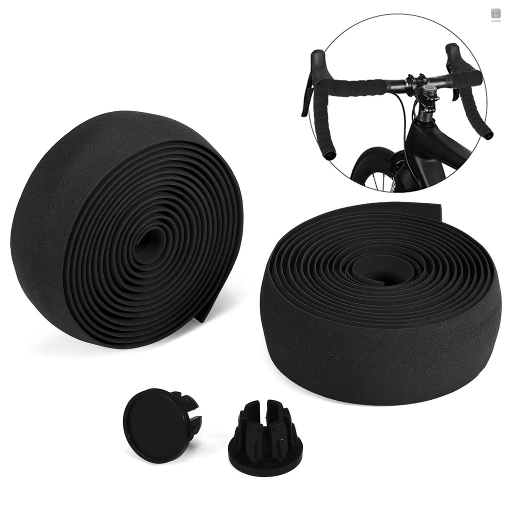 Bộ 4 Băng Quấn Tay Lái Xe Đạp Bằng EVA Mềm Mại Chống Trượt Chống Sốc