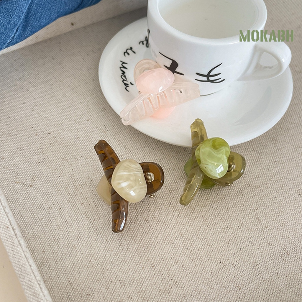 Kẹp Tóc Hình Trái Tim Nhỏ Chống Trượt Thiết Kế Thanh Lịch