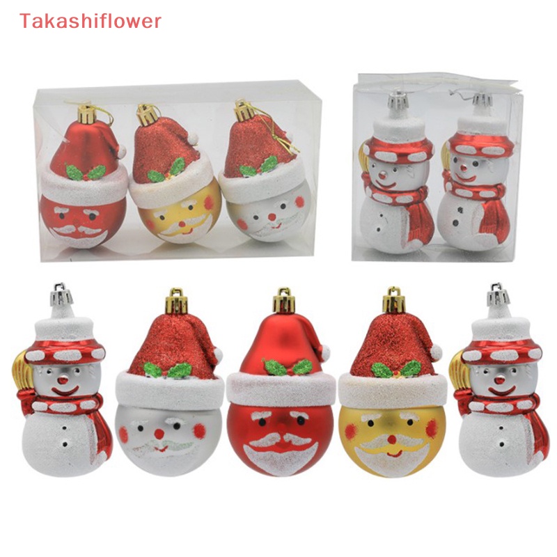 Set 2 / 3 Phụ Kiện Treo Trang Trí Cây Thông Giáng Sinh