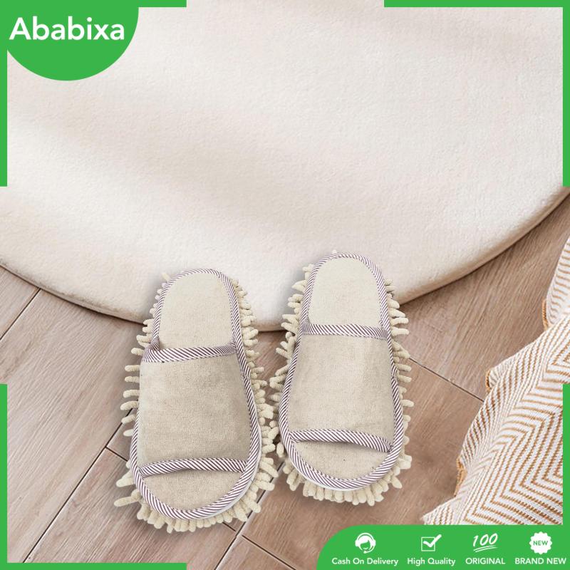 [Ababixa] Dép Lau Nhà / Tắm / Phòng Ngủ Thoải Mái Không Gây Tiếng Ồn Thiết Thực Cho Nam Và Nữ