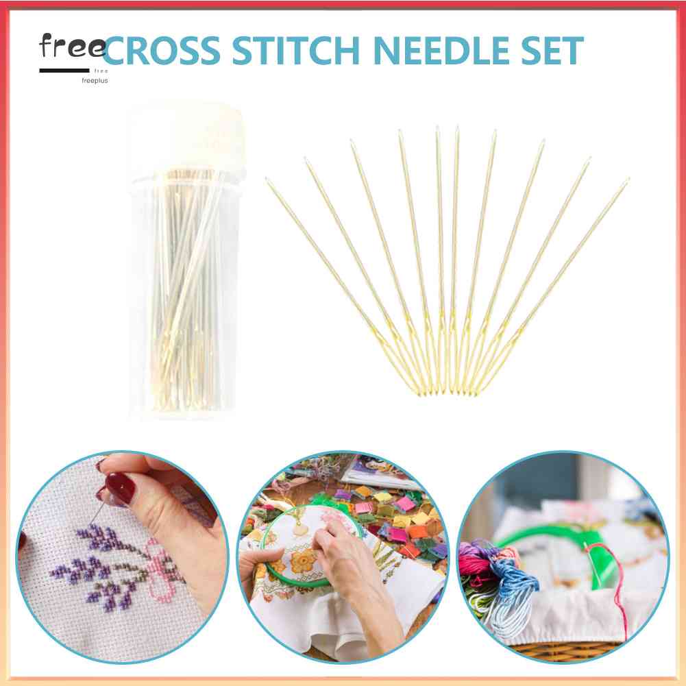 Set 10 Kim Thêu Tranh Chữ Thập