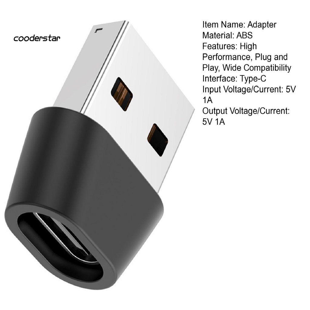 Dây Cáp Chuyển Đổi USB OTG Đực Sang Type C Chống Nhiễu Cho Điện Thoại Di Động