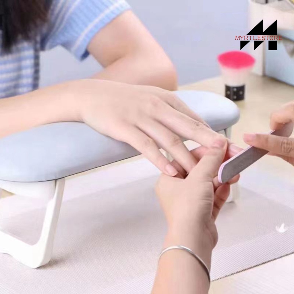 Đệm Kê Tay Chất Liệu Giả Da Có Thể Điều Chỉnh Độ Cao Để Làm Móng