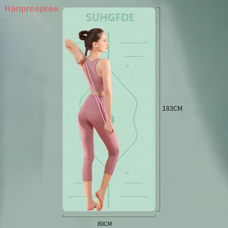 Thảm Tập Yoga TPE Bền Bỉ Chống Trượt Cho Người Mới Bắt Đầu