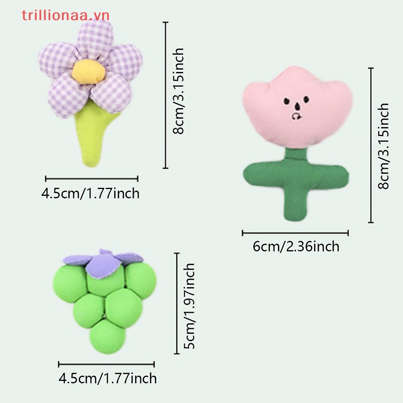 Ghim Cài Áo Hình Hoa Năm Lá Bằng Vải Bông Thủ Công Cho Bé