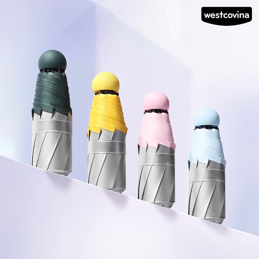 [COD]☁Dù Gấp Mini Siêu Nhẹ Chống Nắng Mưa Tiện Lợi