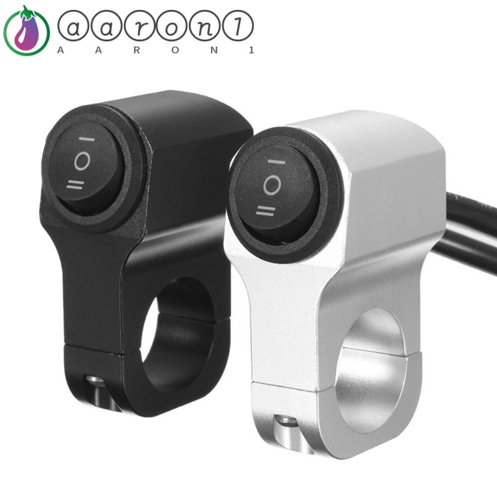 Aaron1 Phụ Kiện Công Tắc Đèn Pha / Gương Chiếu Hậu / Đèn Sương Mù Ba Vị Trí Kiểu Retro Cho Xe Mô Tô