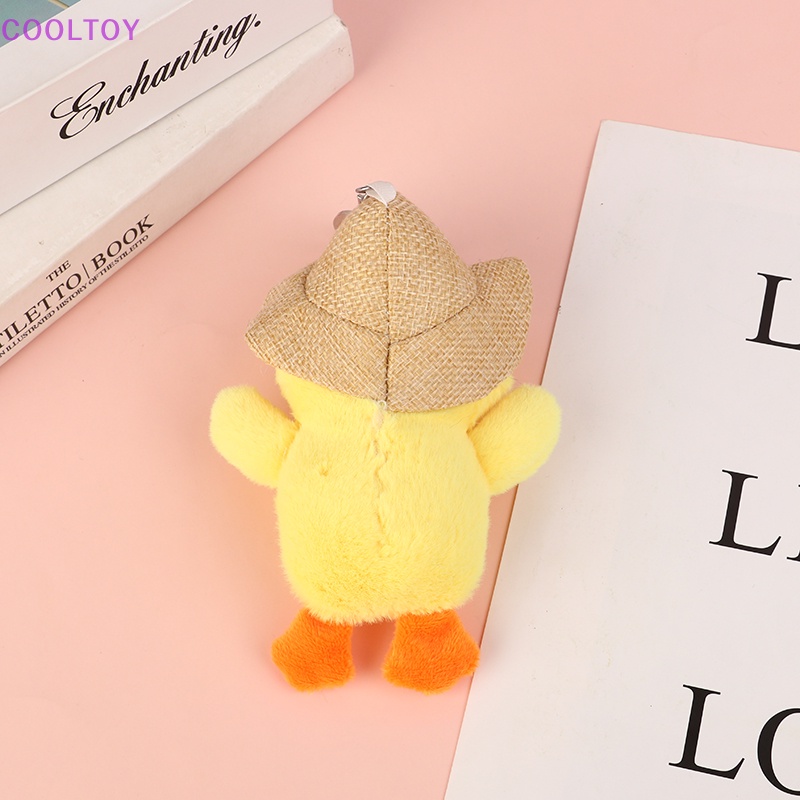 1 Móc Khóa Vịt Nhồi Bông 13cm Dễ Thương