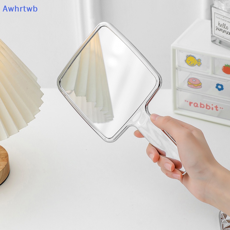 1 Gương Trang Điểm Cầm Tay Hình Vuông Kích Thước Lớn Dành Cho Nữ Mới