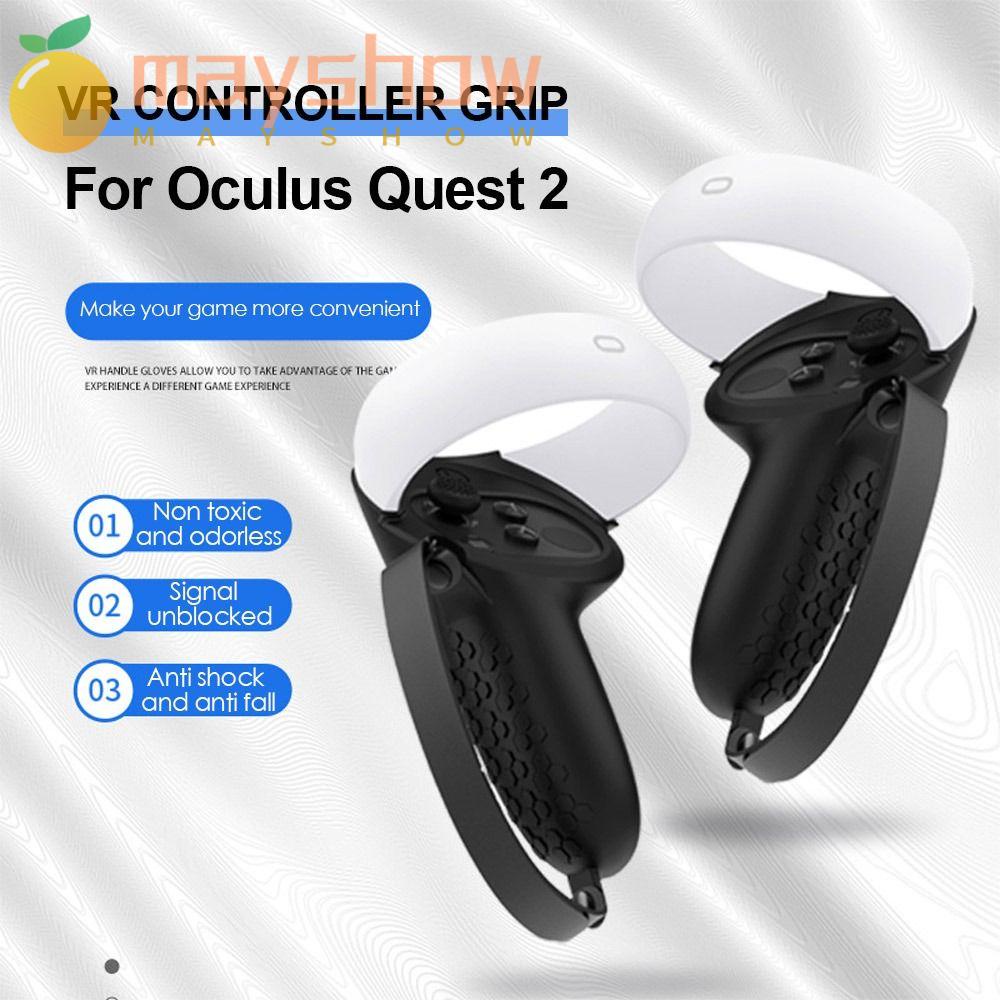 Vỏ Bọc Tay Cầm Điều Khiển VR Có Dây Đeo Khớp Ngón Tay Bảo Vệ Cho Oculus Quest 2