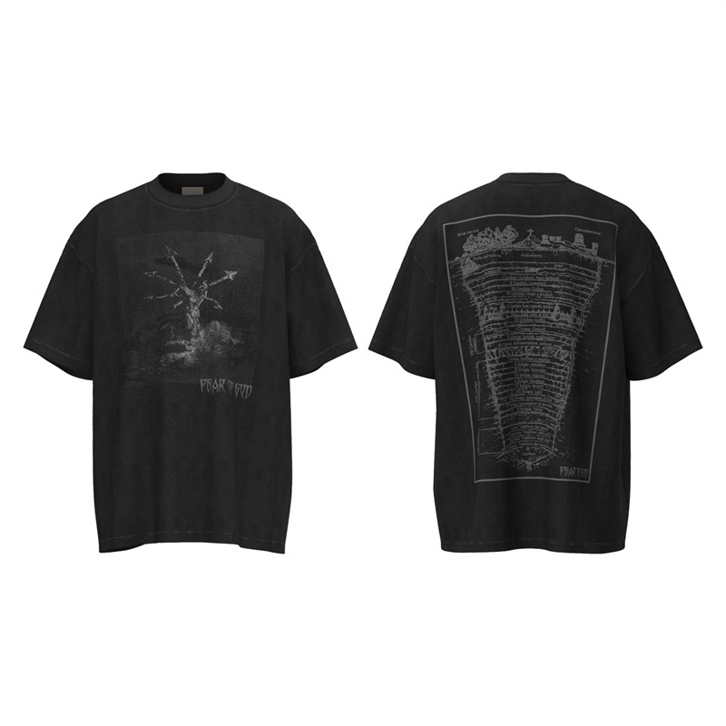 Bán Chạy Nhất Áo Thun Cotton Tay Ngắn In Hình Nhân Vật Thập Giá Cổ Điển Cho Nam Nữ Plus Size