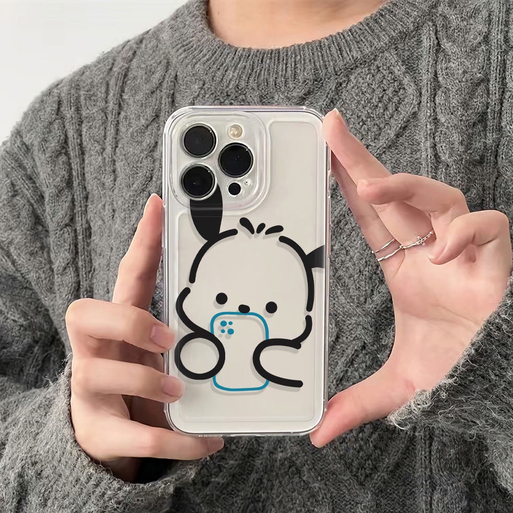 ✅Ốp Điện Thoại Mềm Chống Sốc Màu Xanh Dương 6In 14pro iPhone12plus Style 11 7813 4LKY