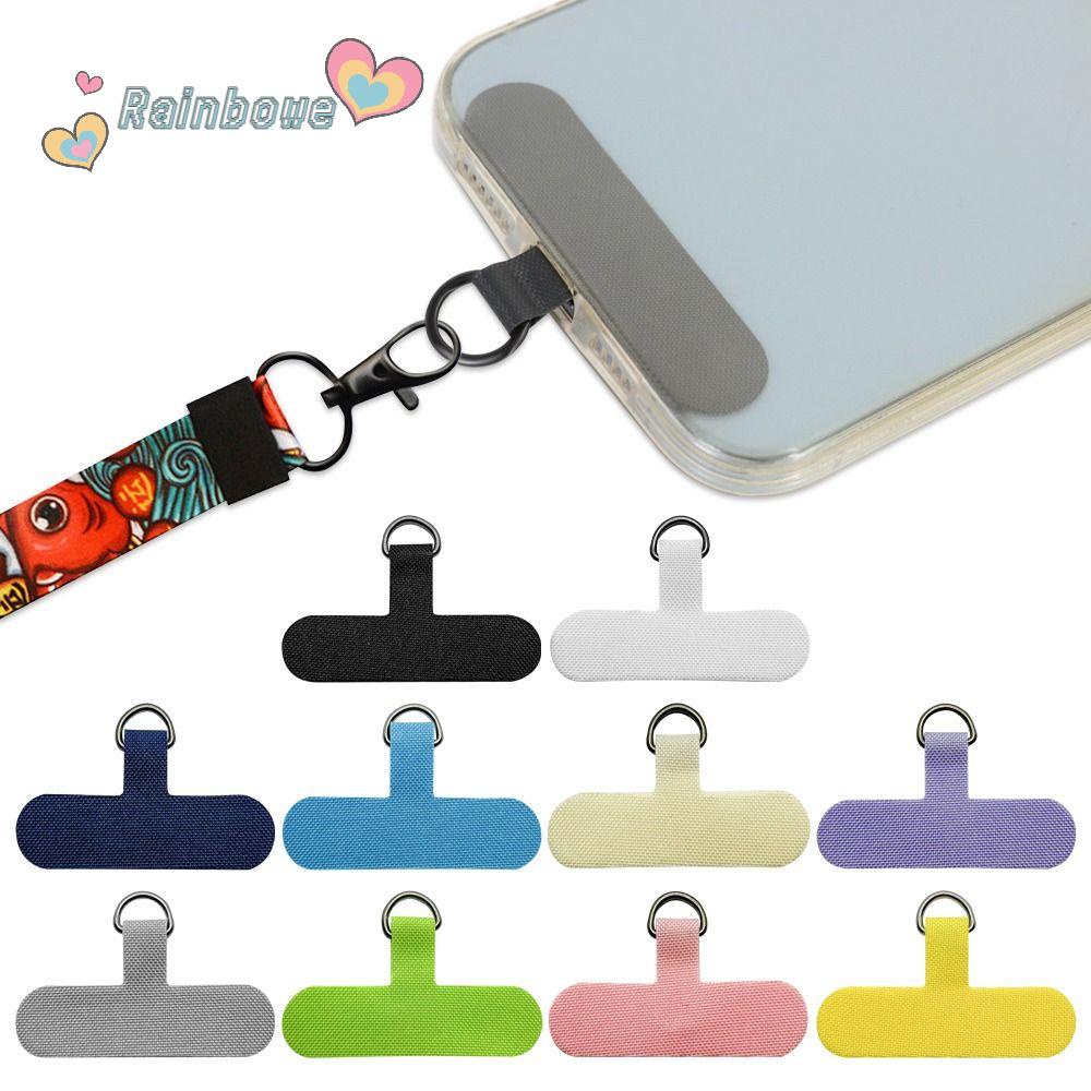 Thẻ Kẹp Giữ Điện Thoại / Thẻ Bằng Vải Denim Chống Thất Lạc Nhiều Màu Tiện Dụng