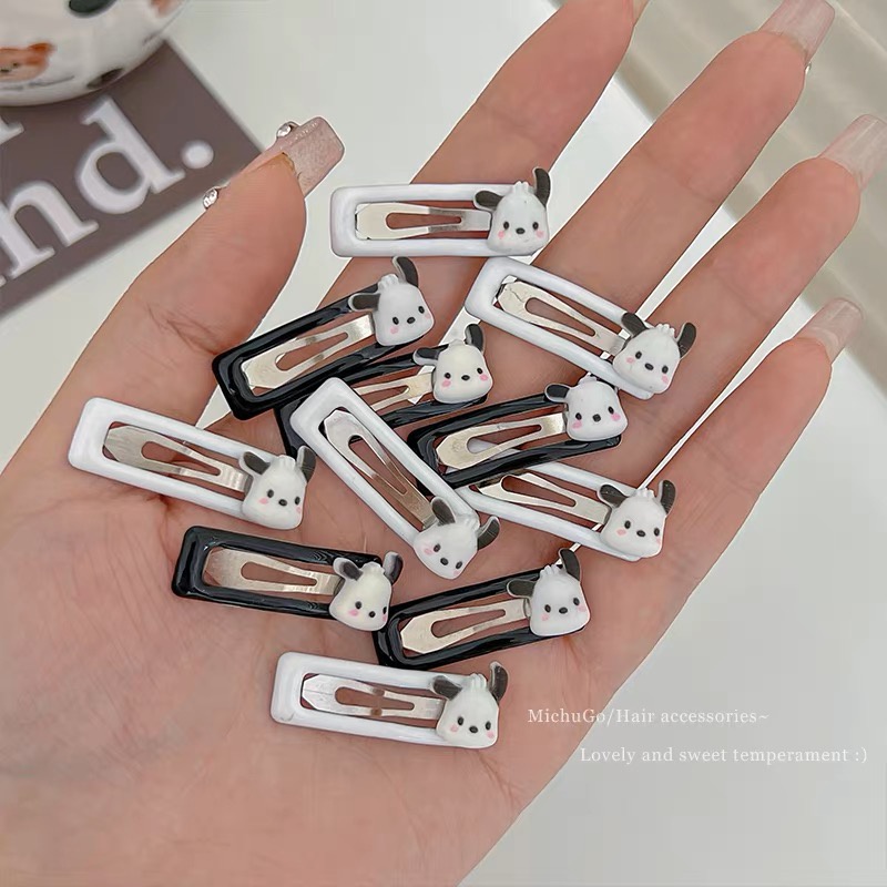 Kẹp Tóc Họa Tiết Hoạt Hình Phong Cách Hàn Quốc Đơn Giản Thời Trang Cho Nữ