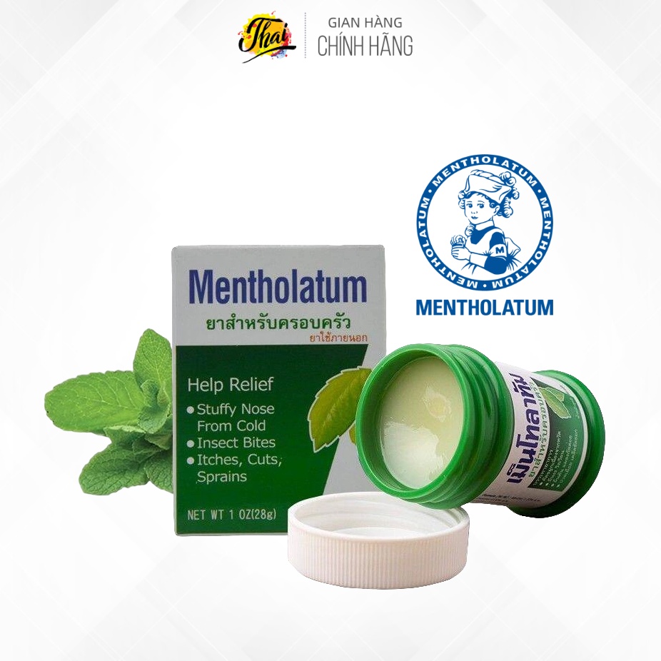 Hũ 85gr dầu cù là Mentholatum Thái Lan