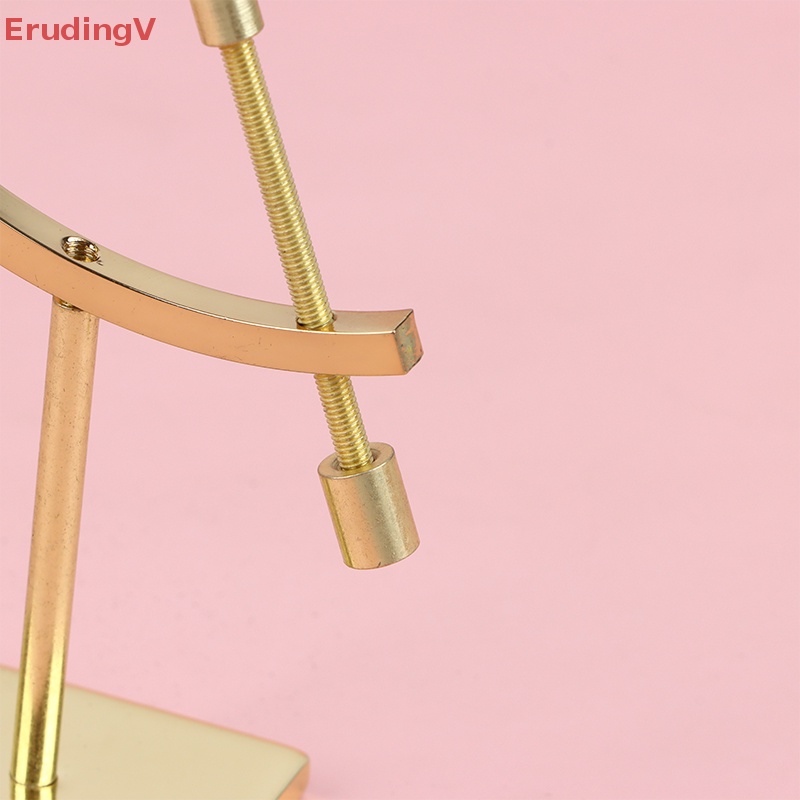 [ErudingV] Đế Kim Loại Màu Vàng Hình Cầu Trưng Bày Quả Cầu Thủy Tinh Trang Trí Thời Trang [Mới]