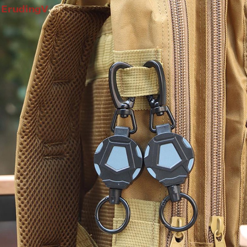 1 Móc Khóa Co Giãn Có Thể Thu Gọn Chống Thất Lạc Dễ Dàng Cho Leo Núi Ngoài Trời