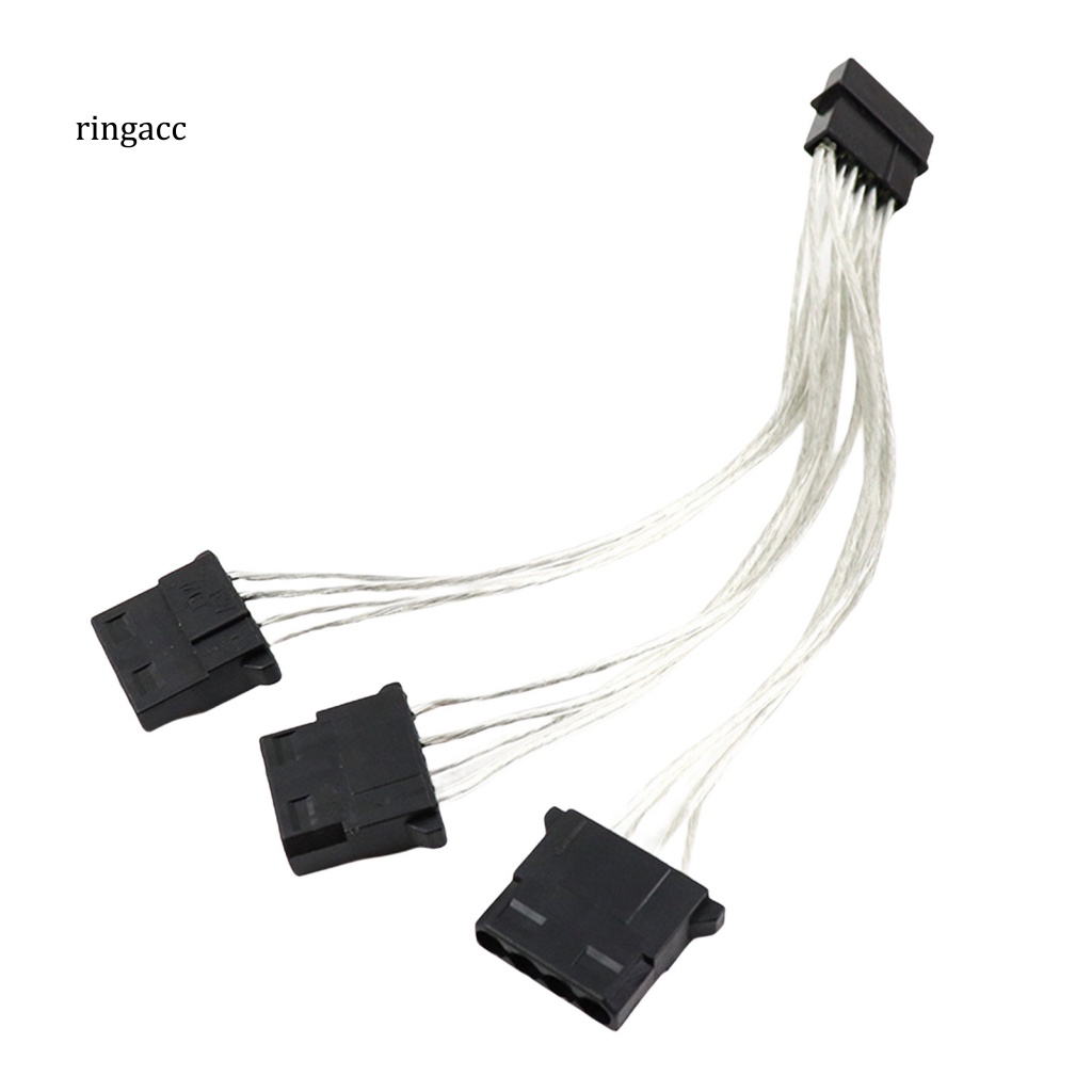 Dây Cáp Chuyển Đổi Nguồn Điện 20cm 4Pin Male Sang 4Pin Female Cho Quạt Làm Mát