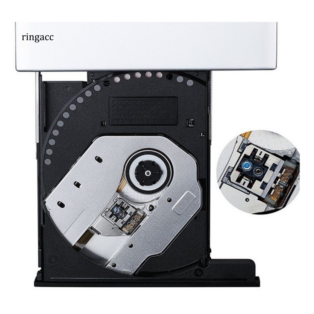 Đầu Đọc Đĩa DVD ROM CD-RW Ổn Định Tốc Độ Cao Siêu Mỏng Không Ồn Kết Nối Usb 3.0 Cho Laptop