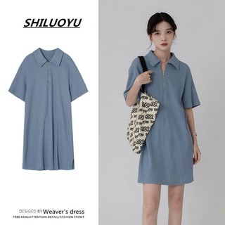 Đầm polo Ngắn Tay Dáng Chữ a Phong Cách Mới Thời Trang Mùa Hè Cho Nữ