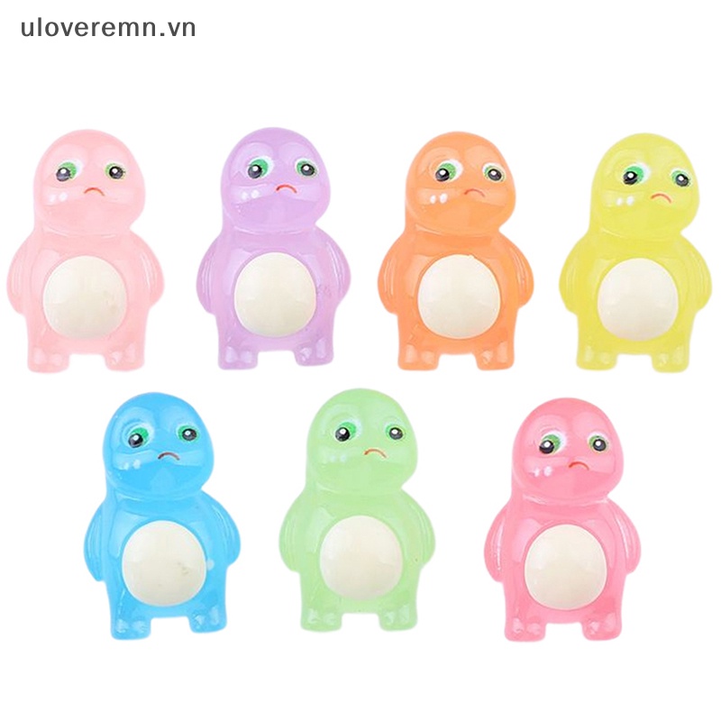 Bộ 5 Mô Hình Khủng Long Bằng Nhựa Phát Quang Độc Đáo Dùng Trang Trí Diy