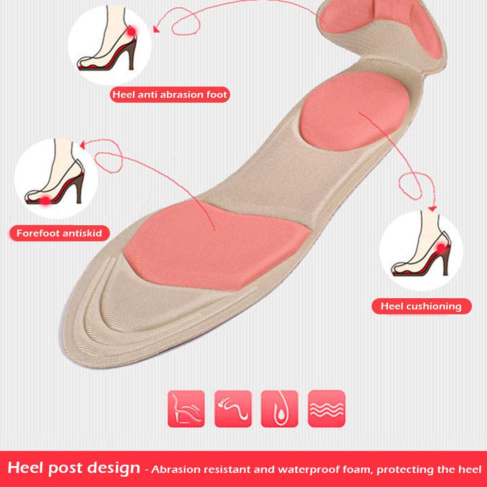 Miếng Lót Giày Cao Gót Chống Trượt Có Đệm Xốp J4J0