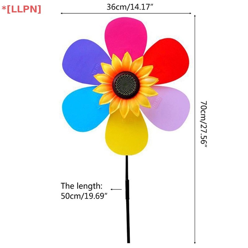 Bánh Xe Hoa Hướng Dương Dễ Thương Dùng Trang Trí Vườn / Tiệc Tùng