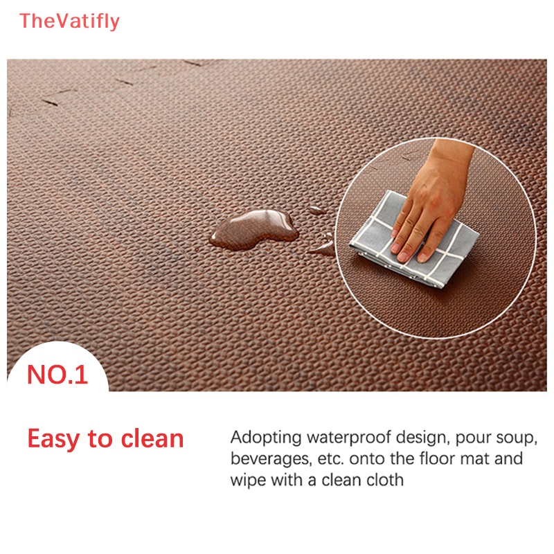 [Thevalifly] Thảm Xốp EVA Ghép Hình Đồ Chơi Khóa Liên Kết Nóng Cho Trẻ Em