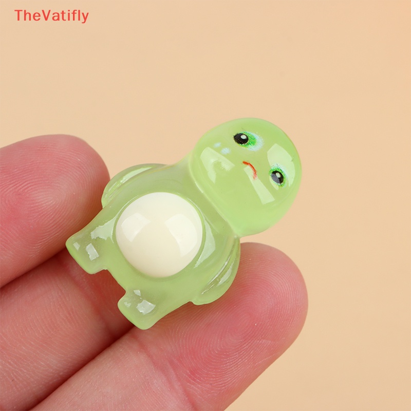 [Thevalifly] Set 7 Mặt Dây Chuyền Hình Khủng Long Bằng Nhựa Resin Phát Sáng Đáng Yêu Thời Trang