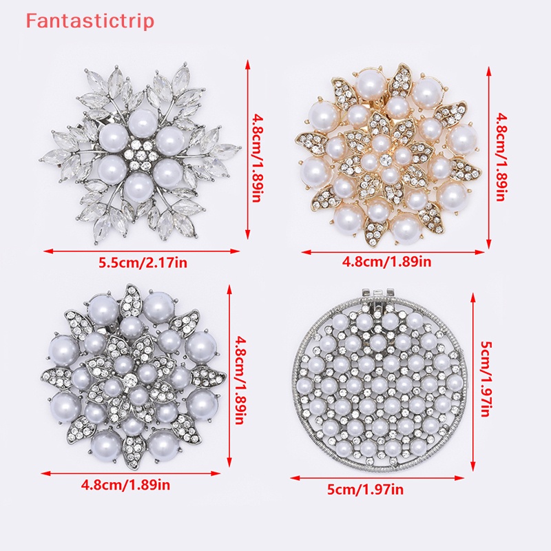 1 Cặp Kẹp Đính Đá Trang Trí Giày Cao Gót Cho Cô Dâu