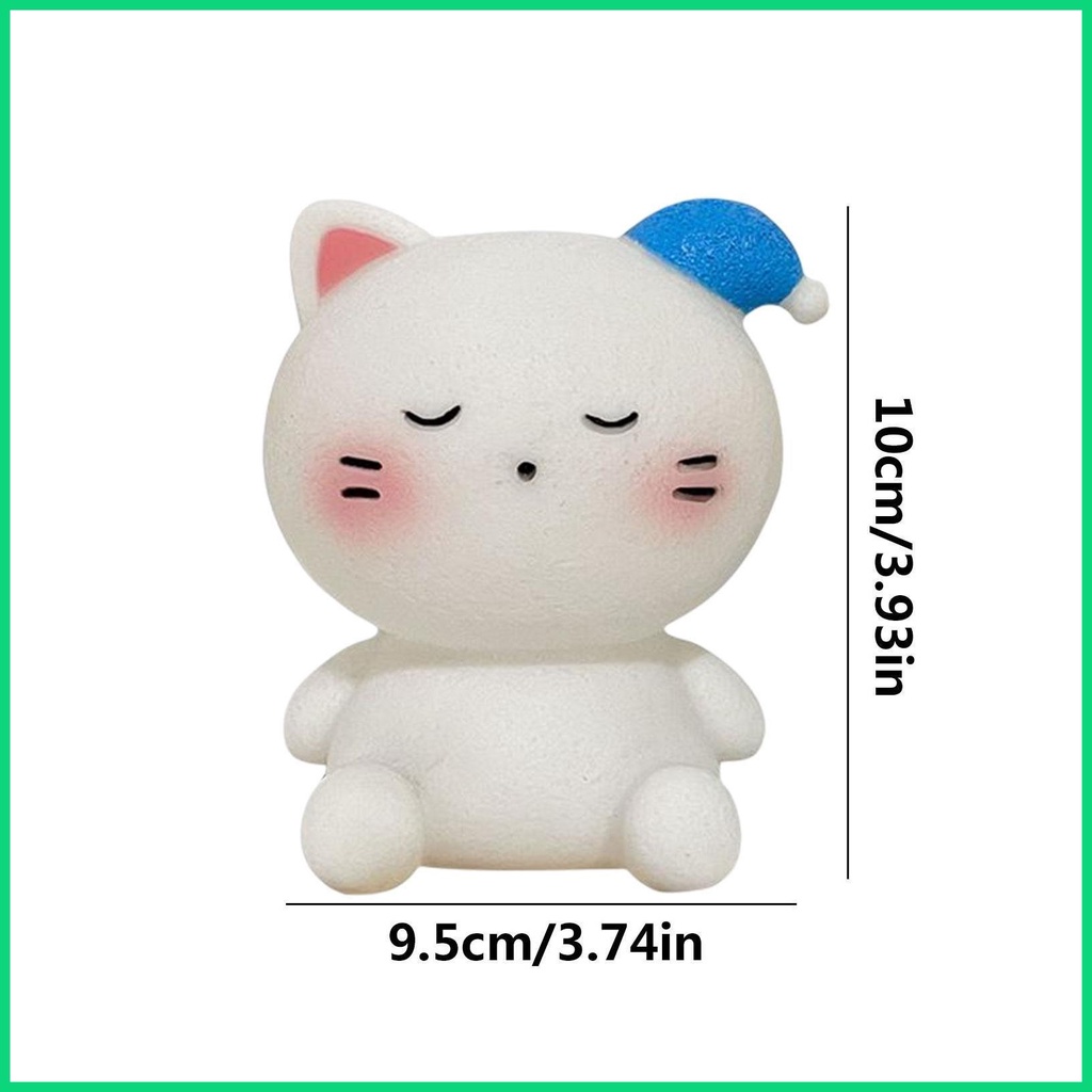 Đèn LED Ngủ Để Bàn Hình Mèo Mềm Mại Không Chói Mắt Di Động