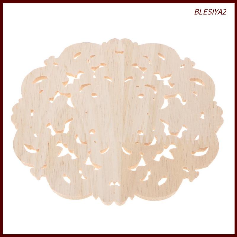 [Blesiya2] 1 Đồ Nội Thất Bằng Gỗ Không Sơn Thanh Lịch Trang Trí Nội Thất Kích Thước_S