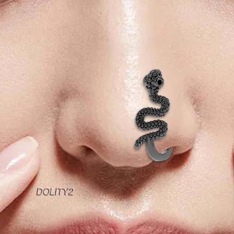 Khuyên Mũi Rắn Bằng Đồng Thời Trang Punk 2 Cho Nữ