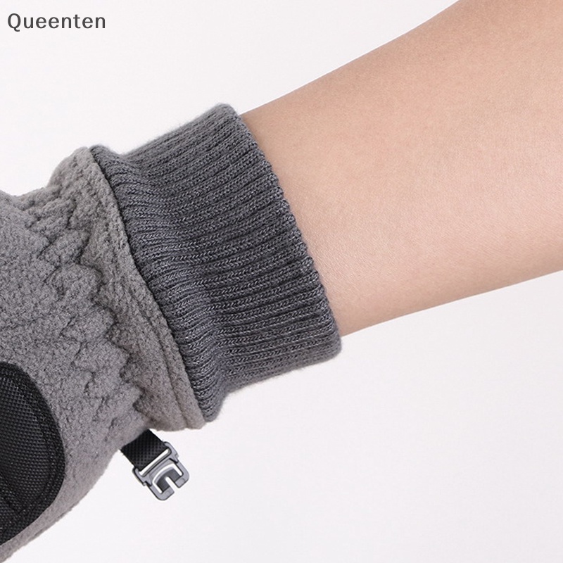 Găng Tay Gel Silica Nhung Dày Chống Trượt Giữ Ấm Mùa Đông QT