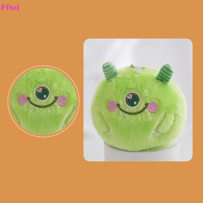 {Ffsd} Móc Khóa Đồ Chơi Nhồi Bông Hình Quái Vật Mắt To Dễ Thương Sáng Tạo Thời Trang Làm Quà Tặng Cho Bé Gái * Bán Chạy