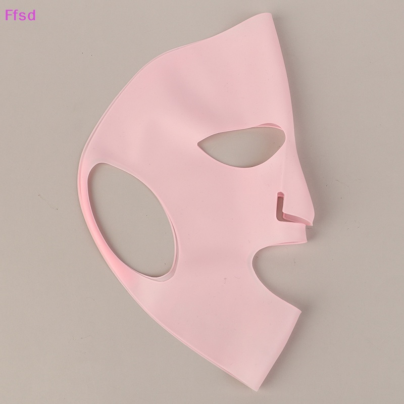 {Ffsd} Mặt Nạ Silicone Đeo Tai Làm Săn Chắc Da Chống Nếp Nhăn Tạo Khuôn Mặt Chữ V Có Thể Tái Sử Dụng