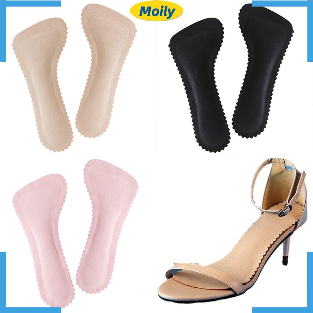 Set 3 Cặp Miếng Lót Giày Sandal Thấm Hút Mồ Hôi Chống Trượt Thoải Mái Dành Cho Nữ