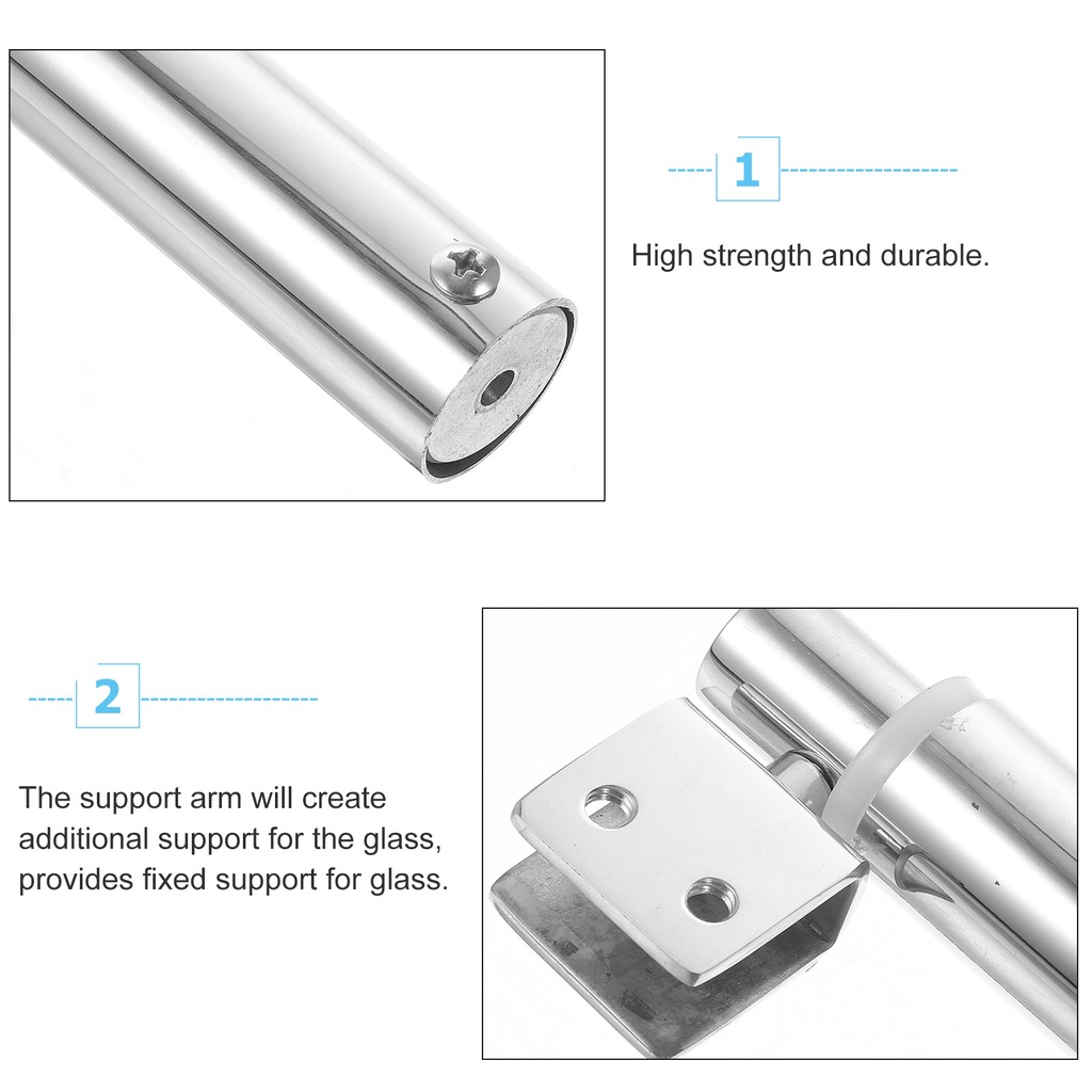 Giá Đỡ Thanh Kéo Cửa Kính Nhà Tắm Tiện Lợi