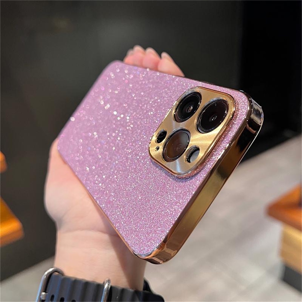 Ốp Điện Thoại Cứng Chống Sốc Họa Tiết Kim Cương Sang Trọng Cho iPhone 14 Pro Max 14 Plus 12 13 Pro Max