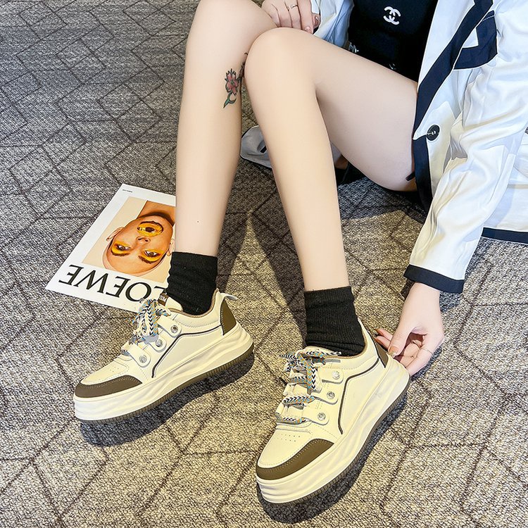 Giày Thể Thao Đế Dày Phong Cách Hàn Quốc Thời Trang Mới Cho Nữ