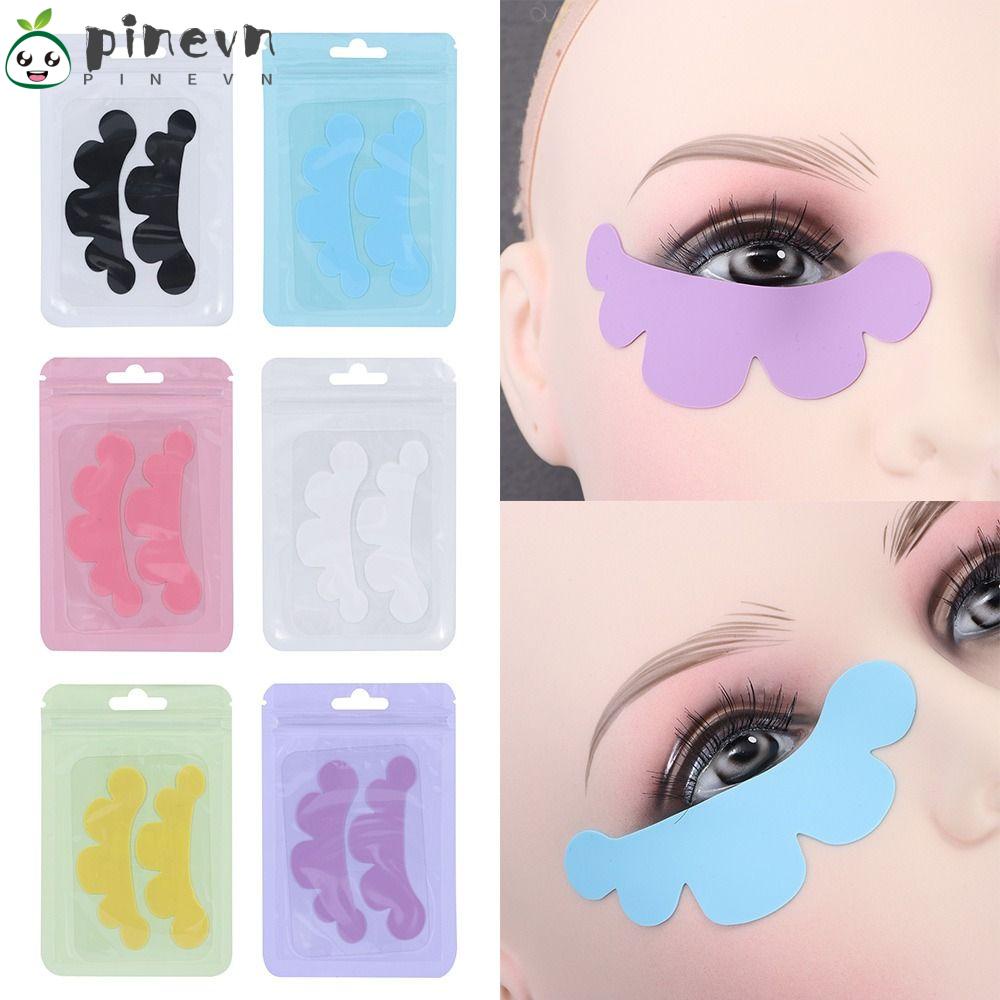 2 Cặp Đệm Silicone Hỗ Trợ Nối Mi Giả 3D Tái Sử Dụng Linh Hoạt